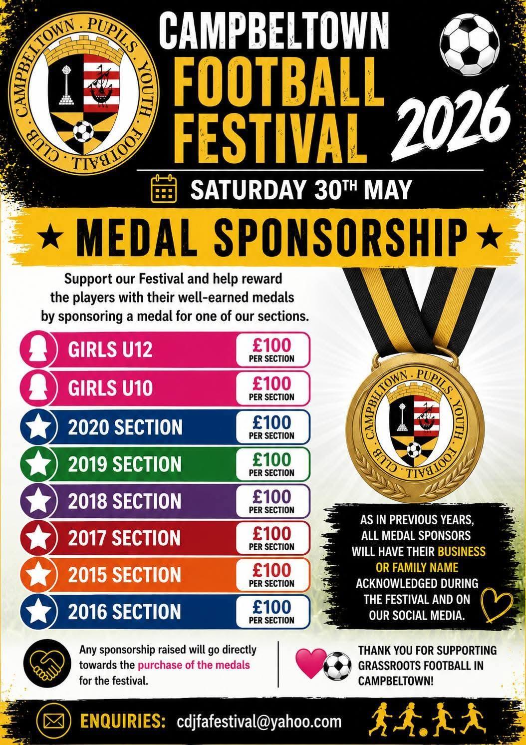 medal sponsorship