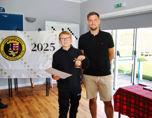 2012 Age Group Prizegiving and 2012s Signing