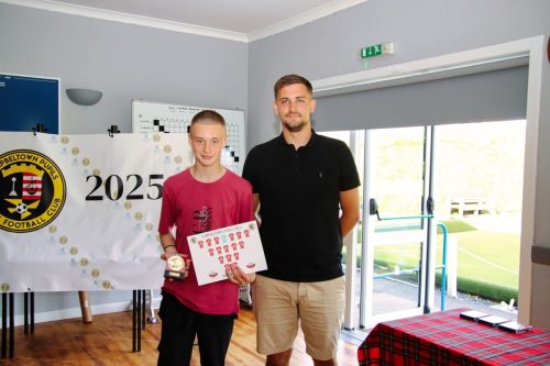 2012 Age Group Prizegiving and 2012s Signing